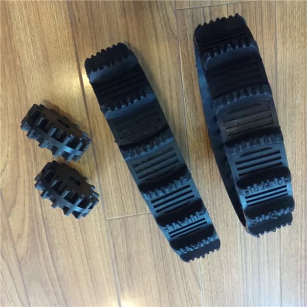 Small Robot Wheel Chair Rubber Track for Vehicles 50*20*46