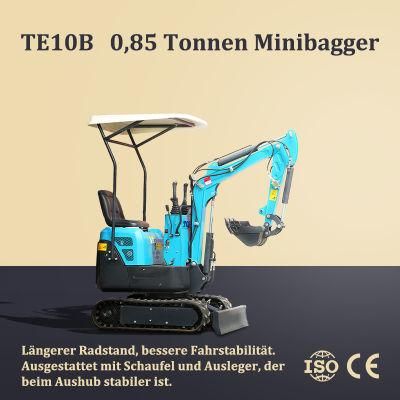 Ausgezeichnete Maschine 1 Tonne Minibagger Vote Mit Anbauger&auml; Ten Chinesischer 2t Kleiner Bagger Mikrobagger