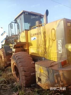 Used Backhoe Loader Sdlg L955 Hot Selling Second Hand Excavator Wheel Loader