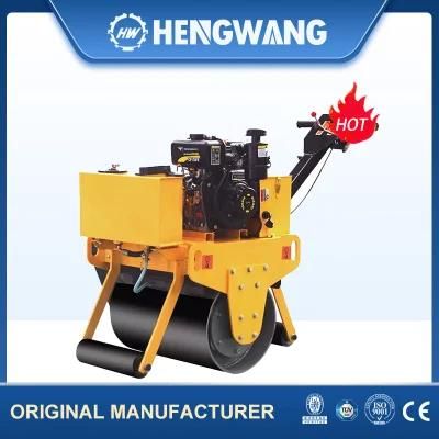 Small Hand Road Roller 600kg with CE Walk Behind Machine