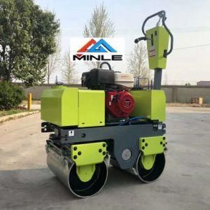 Hand Guided Vibratory Tandem Wheels Road Roller