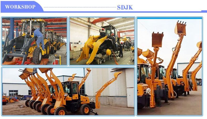 Jkz10-20 Backhoe Loader Witn Price in China