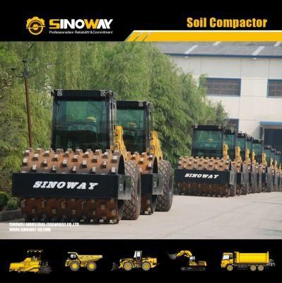 14 Ton Vibratory Soil Compactor Hydraulic Soil Roller Compactor Lt214