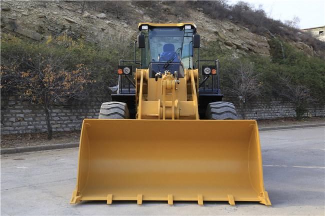 Construction Machinery Zl50 Front Wheel Loader with Backhoe