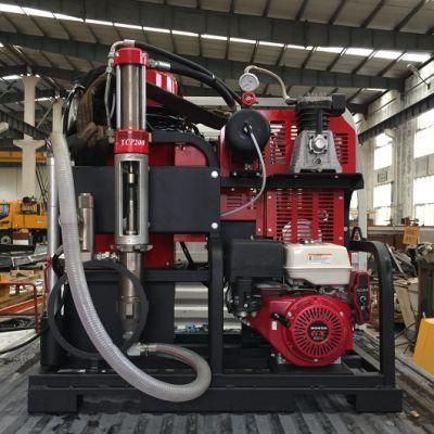 Cold-Paint Airless Spraying Road Marking Machine with Single Piston Pump
