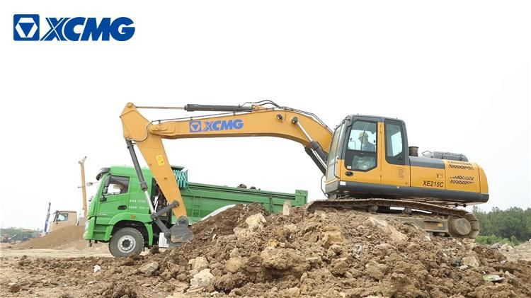 XCMG China Cheap 21 Ton Hydraulic Crawler Excavator Xe215c for Sale