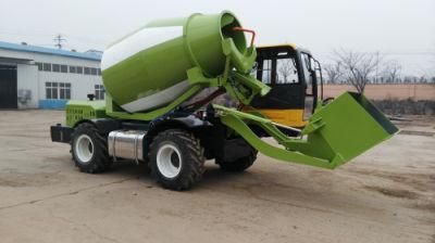New Arrival One Bagger Concrete Mixer with Cummins Engine (14m3 capacity)