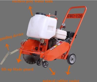 Hand Push Concrete Groove Road Floor Saw Cutting Machine Gyc-120