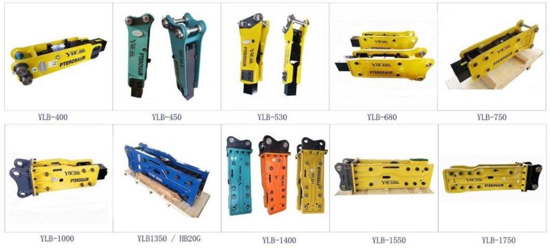 Hydraulic Rock Breaker Hydraulic Concrete Hammer for Mini Excavator