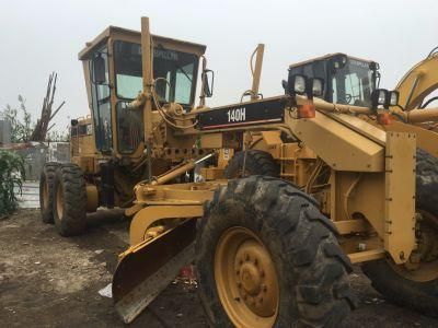 Used Caterpillar 140h Motor Grader Cat 140h Grader for Construction