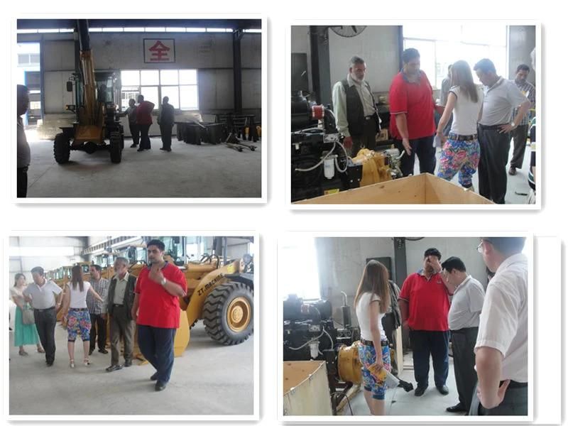 Hot Sale 75kw Mini Farm Machine Front End Loader, Backhoe