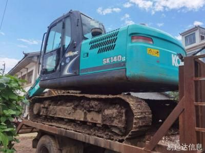 Used Mini Medium Backhoe Excavator Kobelco Sk140LC-8 Construction Machine Second-Hand