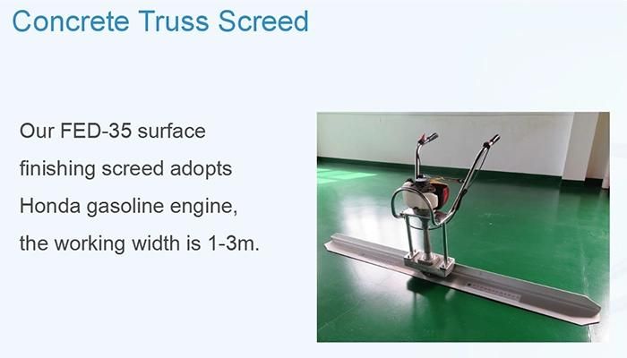 New Gasoline Engine Small Surface Finishing Screed for Sale