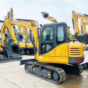 Official 5.5 Ton Crawler Excavator 55e Chinese Cheap Mini Digger Excavator Price