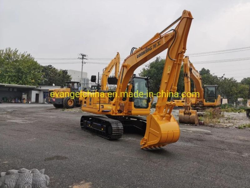 Lonking 14 Ton Crawler Excavator LG6150 with Standard 0.56m3 Bucket