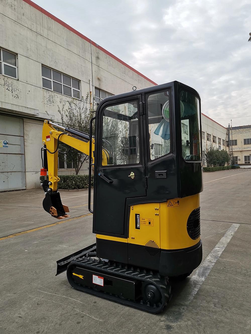 CE ISO Certification 1ton Excavator/Digger 5 Emission Standard Garden Agricultural