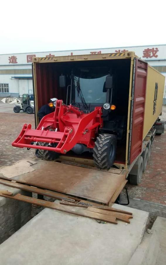 Strongbull Loader Mini Wheel Loader Zl08f