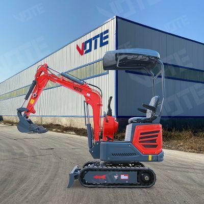 Hot Selling for 1 Ton 1000 Kg Mini Excavator with CE for USA