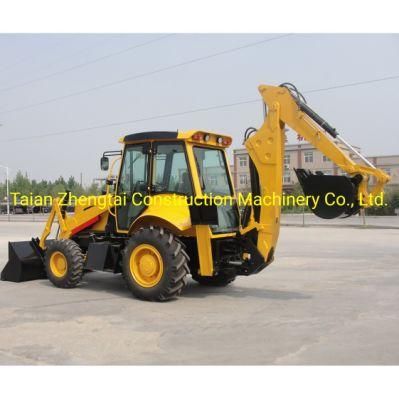 Multifunction Chinese Cheap Four Wheel Loader Mini 2.5ton 3 Ton 2500kg 3000kg Backhoe Loader with Excavator Price