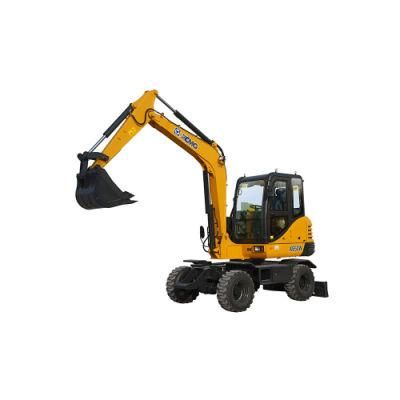 China New Xe60wa 6tons Wheel Excavators