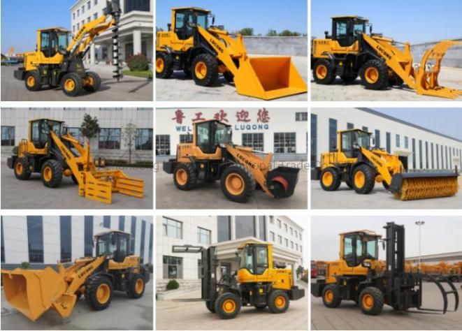 Lugong 1.8ton Construction Equipment Wheel Loader for Farm Work for Sell