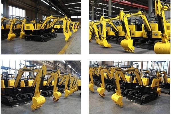 Low price high quality hydraulic crawler multi-functional mini excavator