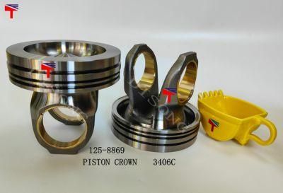 High-Performance Diesel Engine Engineering Machinery Parts Piston Crown 125-8869 for Wheel Loaders Parts 3406c 3460e Generator Set
