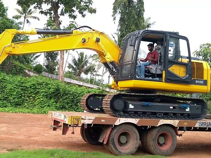 Liugong 915e 13.8ton 0.73cbm Middle Digger Crawler Excavator Price