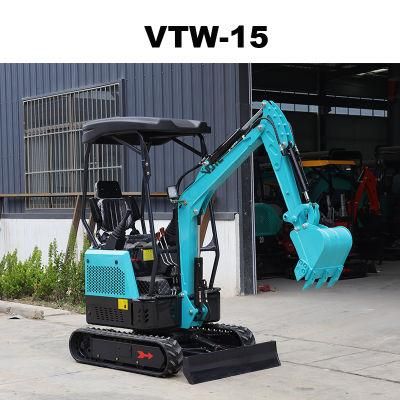 Cheap Price Chinese Mini Excavator Small Digger Crawler Excavator 1ton 2 Ton for Sale