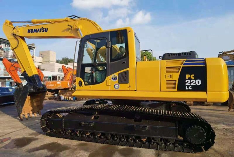 Mini Digger Excavatric Crawler Excavators Machine Cat Hitach Pelle D′ Occasion Used Komatsu Excavator PC200-8 Komatsu 220-8 Sale Excavadora Usada