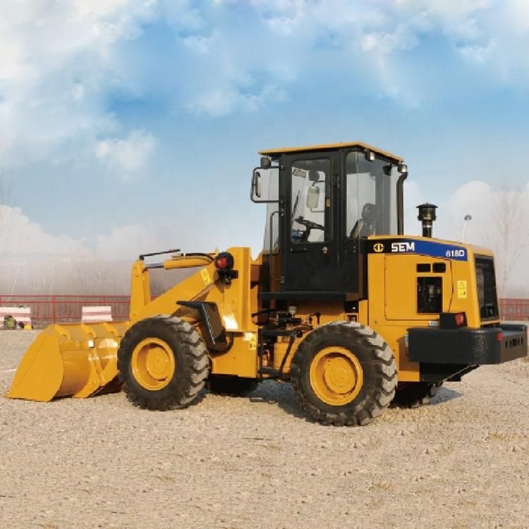 Front End Wheel Loader 1 Cbm 1.8 Tons for Brazil Sem618d