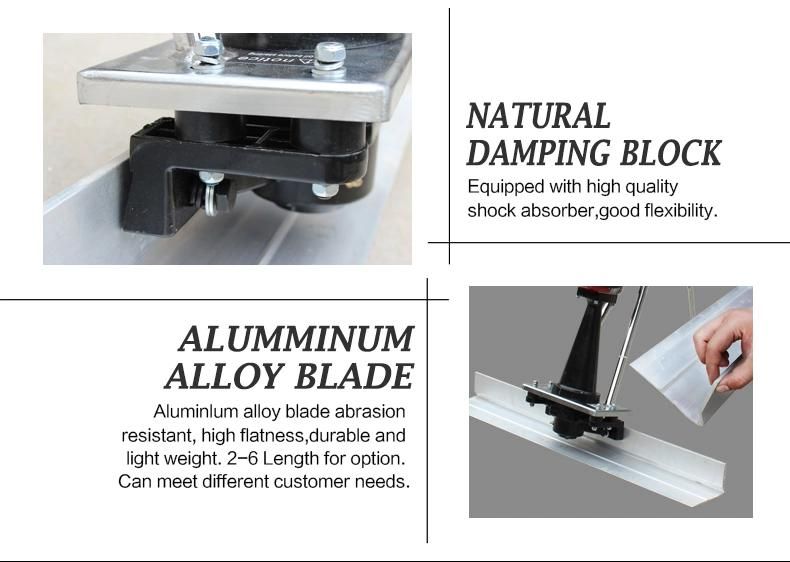Zpc-25 Concrete Surface Finishing Machinery Road Ruler with Gasoline Engine