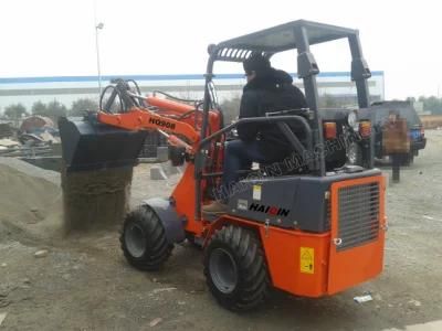 Haiqin Brand Ce Mini Loader (HQ908) for Working in a Farm