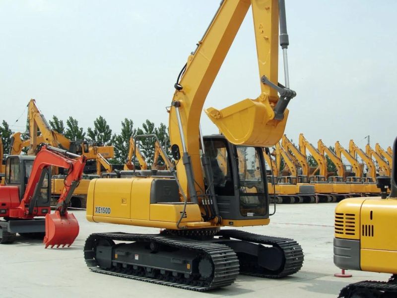 Xe150 Ton Used Mini Small Second Hand China Medium Hydraulic Crawler Earth Moving Mining Machine Construction Machinery Excavators Digger for Sale