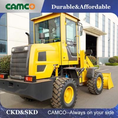 China Articulating Compact Loading Machine Wheel Loader Equipment