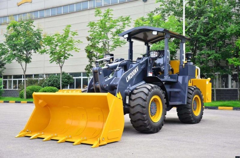 Top Brand 0.7m3 Bucket 1.2ton Small Wheel Loader Lw150fv