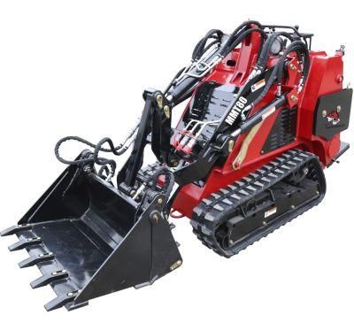 Mini Digger Bush Ranger Rubber Tracked Mini Skid Steer Loader