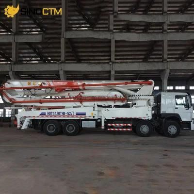 25m to 58m Hydraulic Sinotruk Truck Mounted Concrete Pump Truck