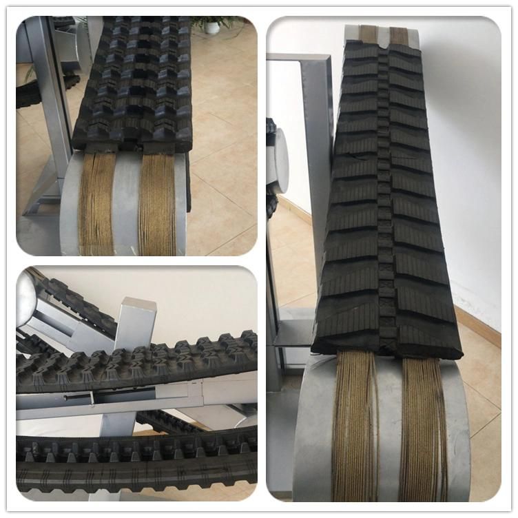 Mst 1800 Dumper Loader Undercarriage Spare Parts Rubber Track (650*125*80)