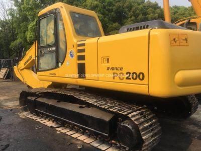 20 Ton Used Japan Made Excavator Komatsu PC200-6 PC200 Crawler Excavator