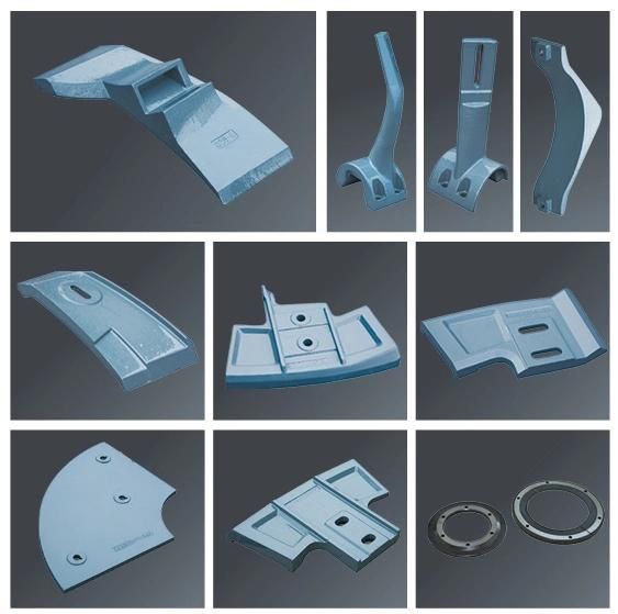 High Chromium Mixer Wear Parts Concrete Mixing Spare Parts - Blade/ Scraper/ Liner