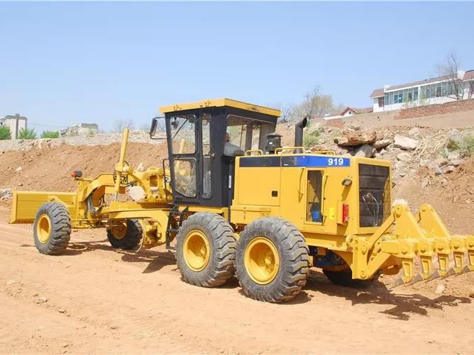 Sem919 Motor Grader 190HP with Front Blade for Sale Price