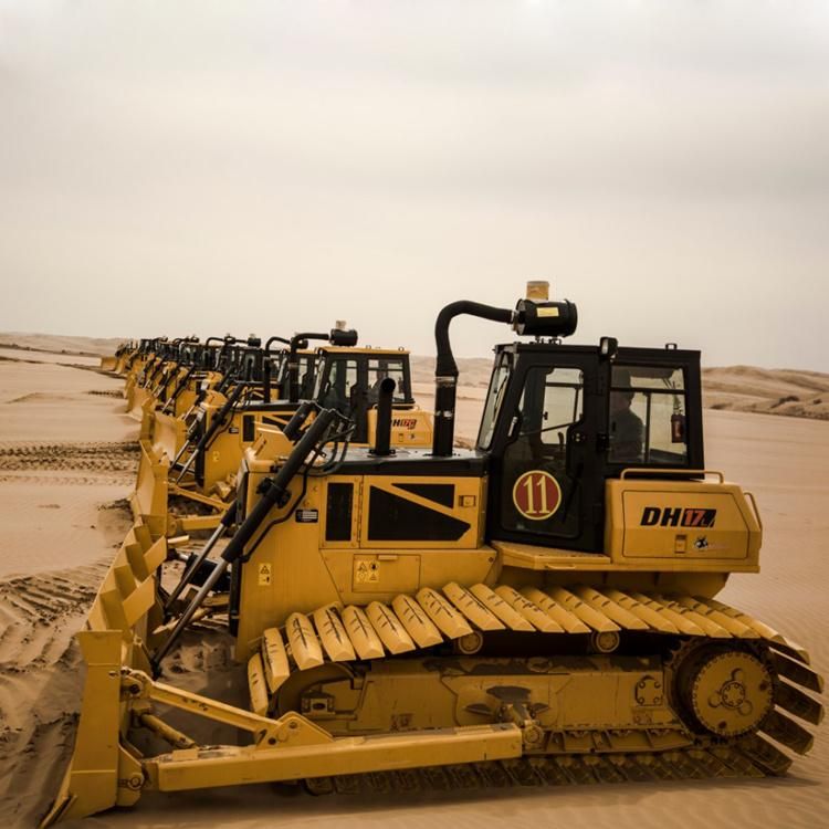 China Bulldozers Shantui Dh17b2 FL 170HP Crawler Bulldozer