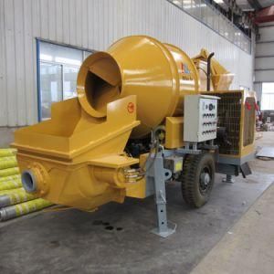 Stationary Concrete Mixing Machine with Pump Building Machinery