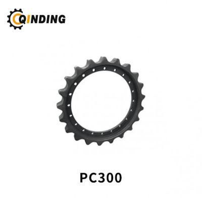 Excavator Undercarriage Parts Komatsu PC300 Final Drive Sprockets Factory Supplying