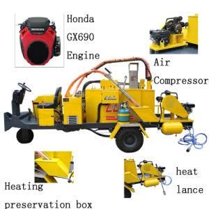 350L Hot Melt Kettle Asphalt Road Crack Sealing Crack Filler Sealer Machine