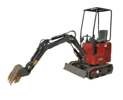 Low Cost Factories Supply Small 1t Hydraulic Excavators, and Crawler Excavators Meet EPA Certification