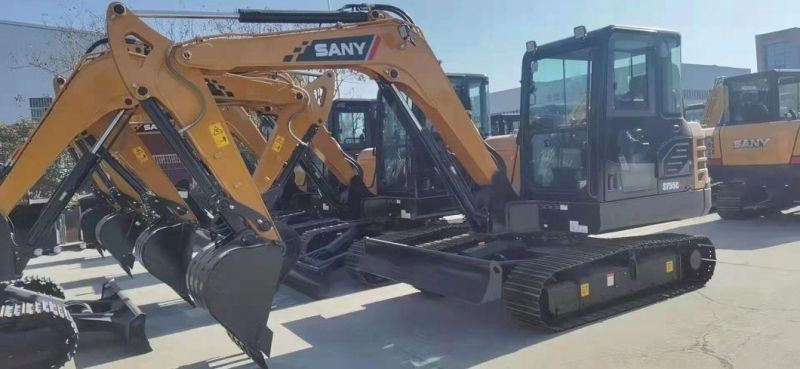 SA Ny 5.5 Ton Samll Excavator Sy55c with Factory Price