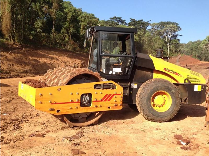 Heavy Road Construction Machine Acntruck SSR200AC Single Drum Road Roller