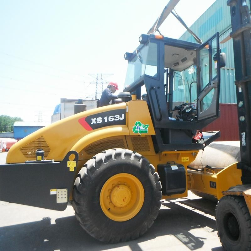 China Top Brand New Mechanical Roller Xs163j Tandem Road Roller